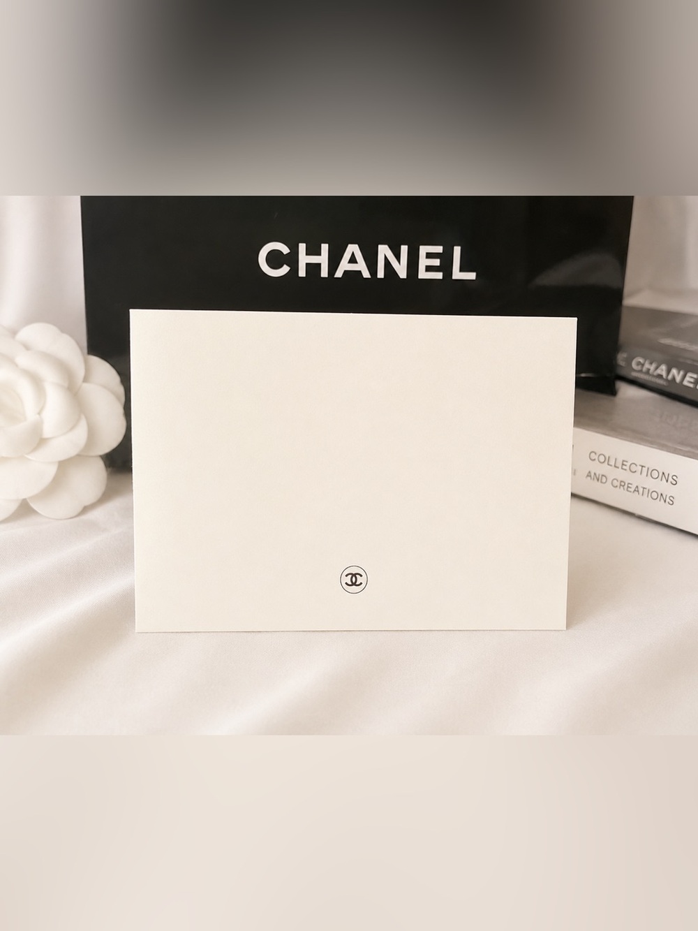 Chanel Blank Message Card / Note Card